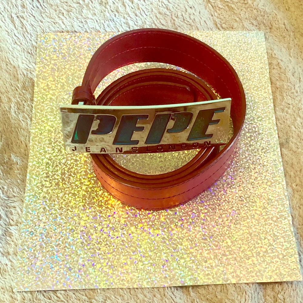 Pepe Jeans London Leather Belt Unisex